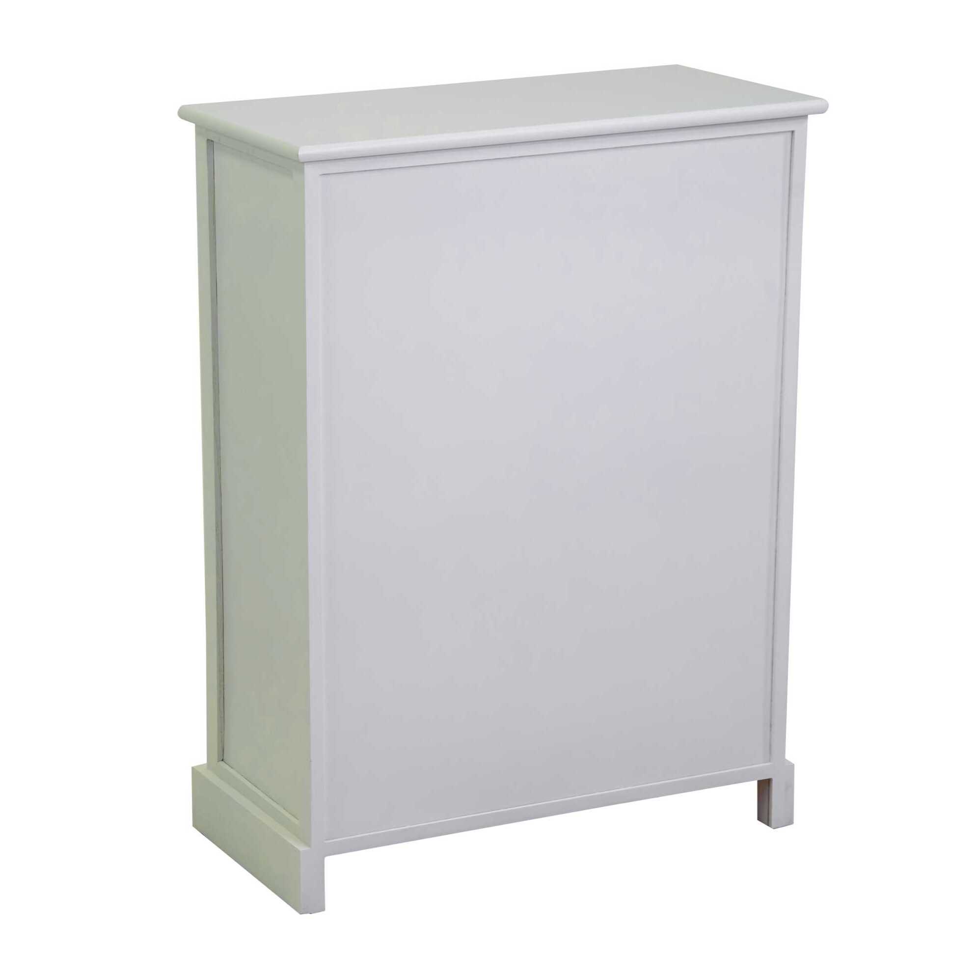 Mobiletto Eleonora Vacchetti bianco 2 ante + 2 cassetti cm60x30h80