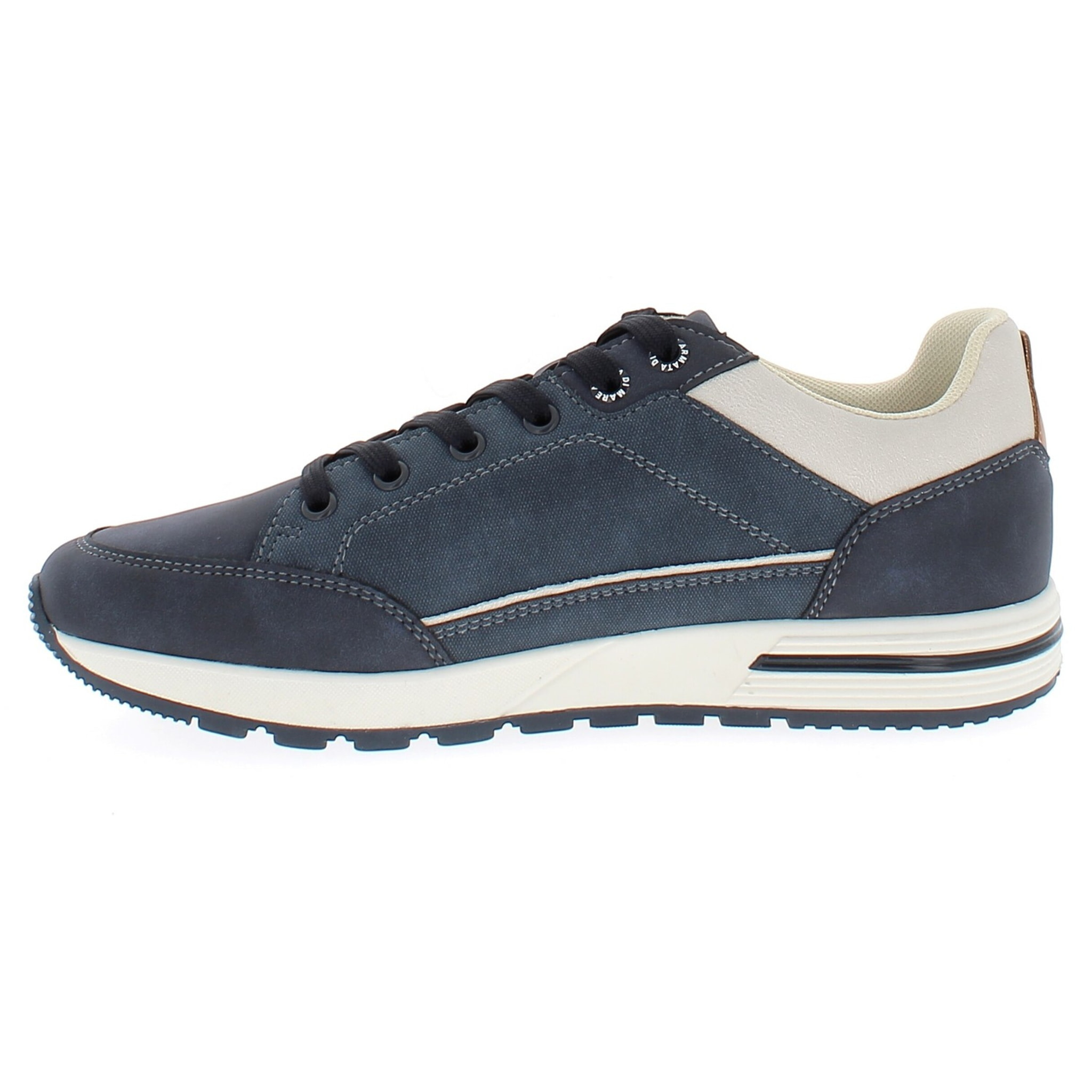Armata di Mare Scarpe Uomo Sneakers Casual Stringate con Soletta Rimovibile in Memory Foam AMU 1L915 Navy