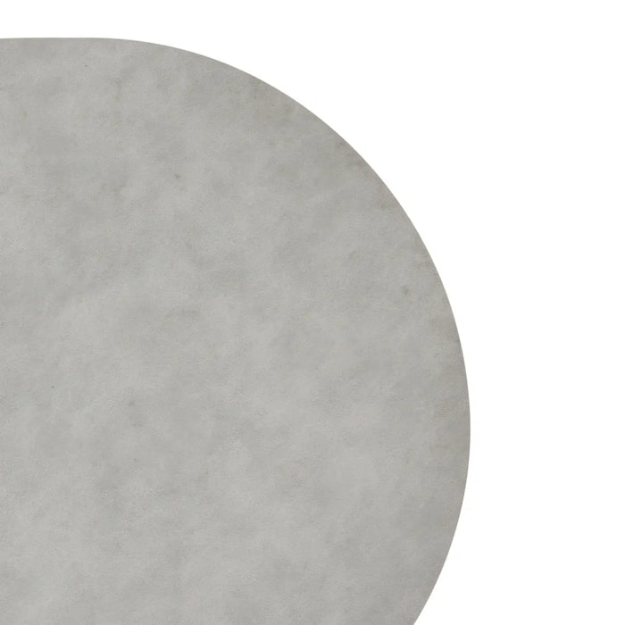 Set de table oval Kim 49x33cm gris