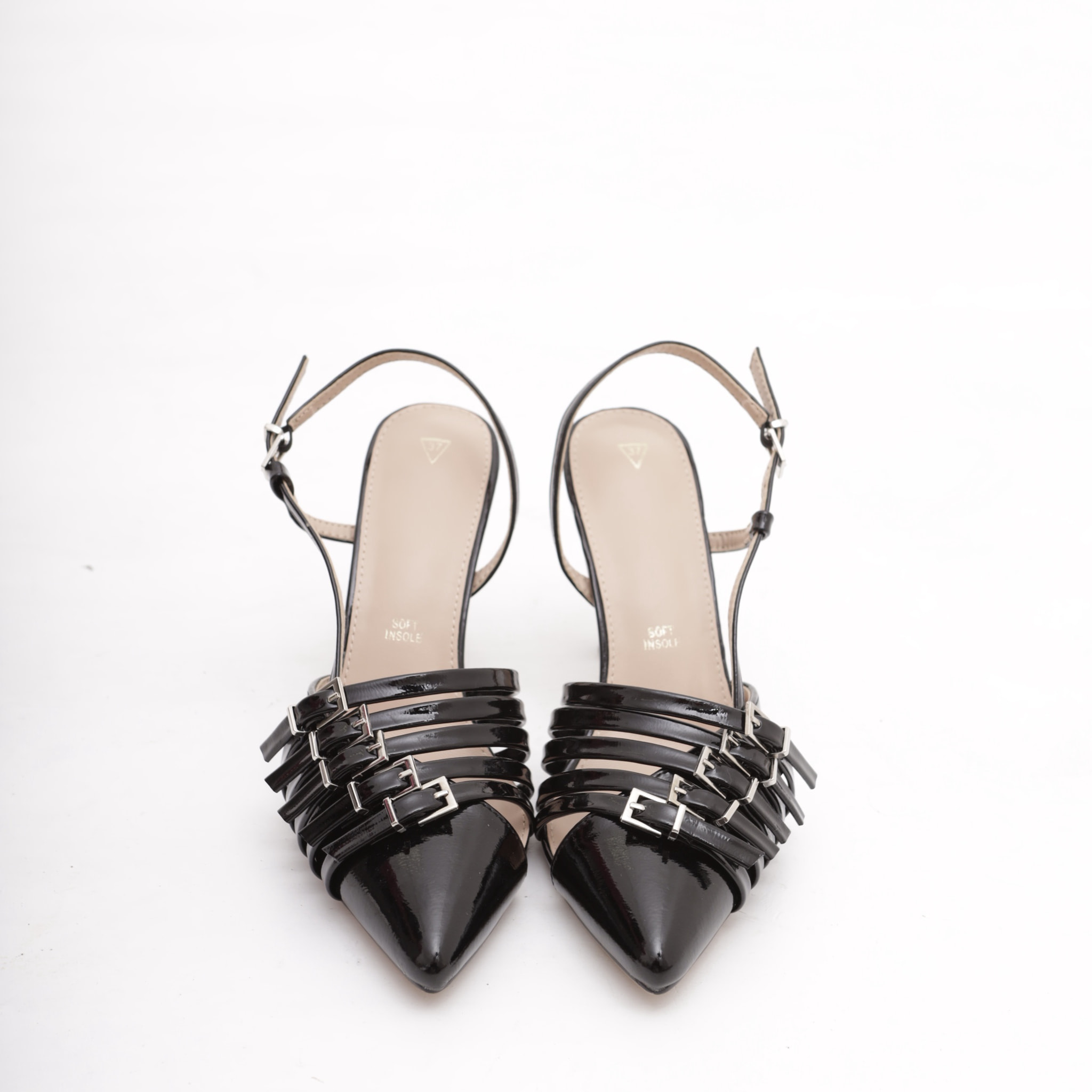 SLINGBACK CINTURINI NERO