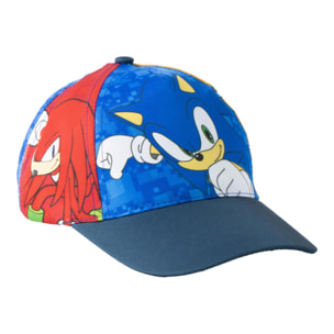 Gorra Infantil de "Sonic" - Color Multicolor
