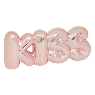 Mot à poser Chéri L. 21,5xP. 4xH. 8,5cm céramique assorti