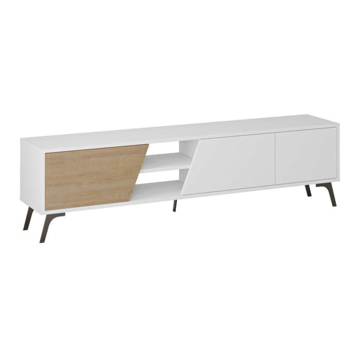 Mueble Tv Fiona 3 Puertas 180 cm