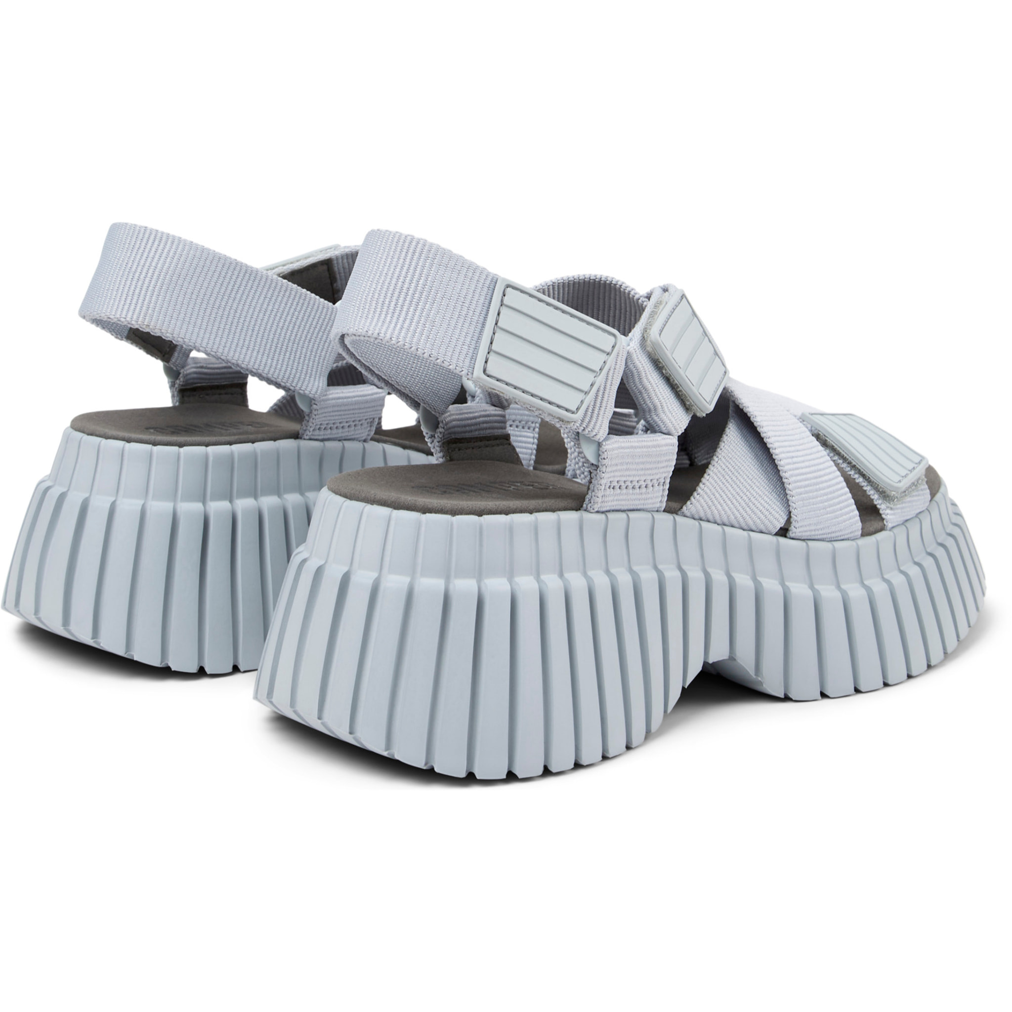 Sandalias - CAMPER BCN - Gris - Textil técnico (poliéster reciclado)
