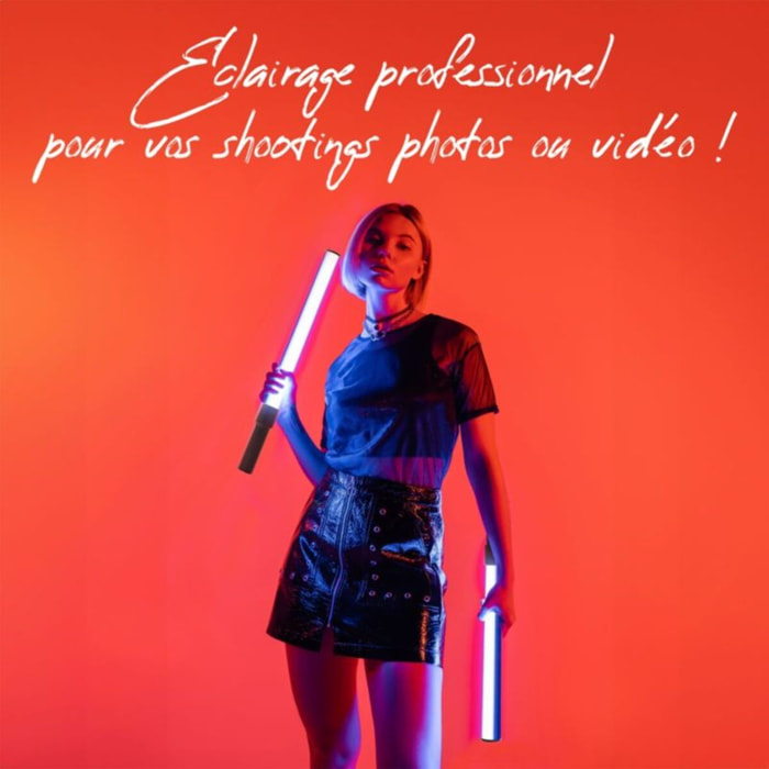 Ring light TNB Influence pro Tube lumineux