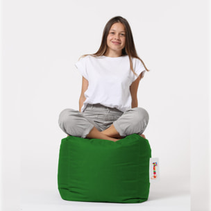 Pouf de jardín color verde
