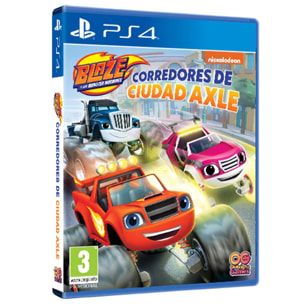 Blaze Y Los Monster Machines Corredores De Ciudad Axle Ps4