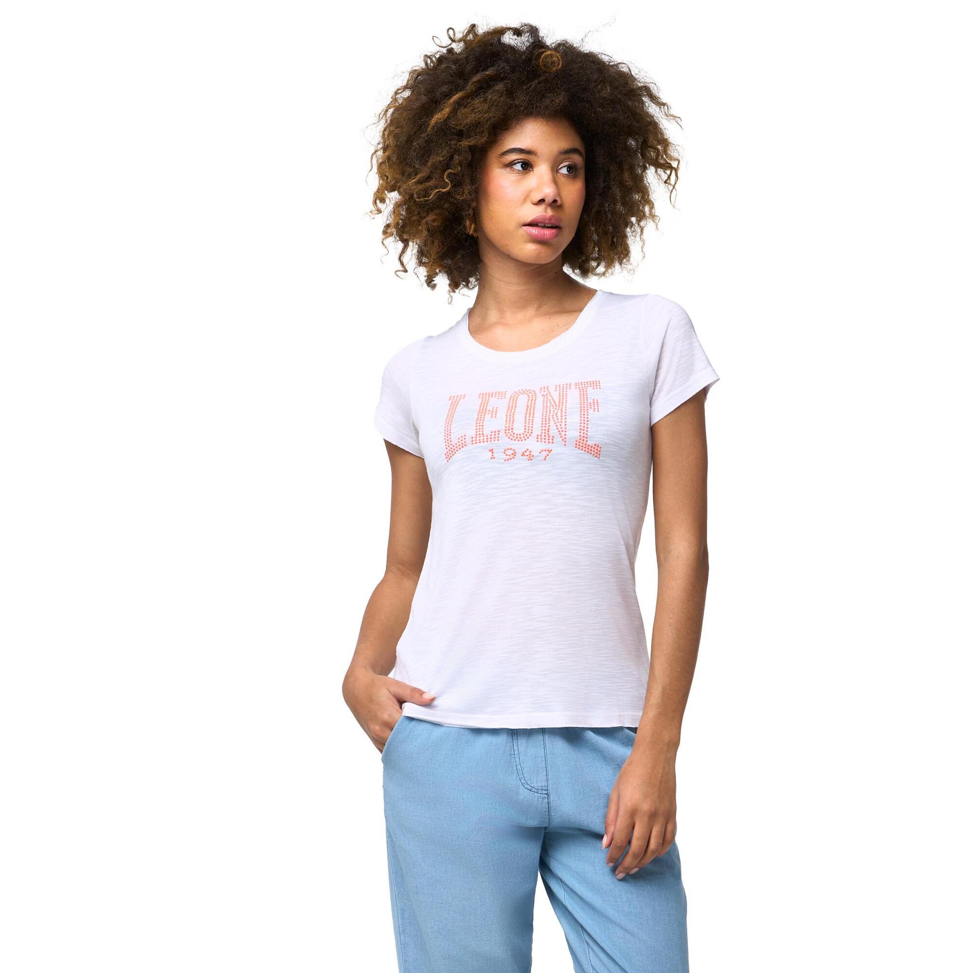 T-shirt a maniche corte da donna Leone Bright