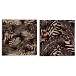 2 tele 40x40 cm fogli sfondo nero. Designs esclusivi.