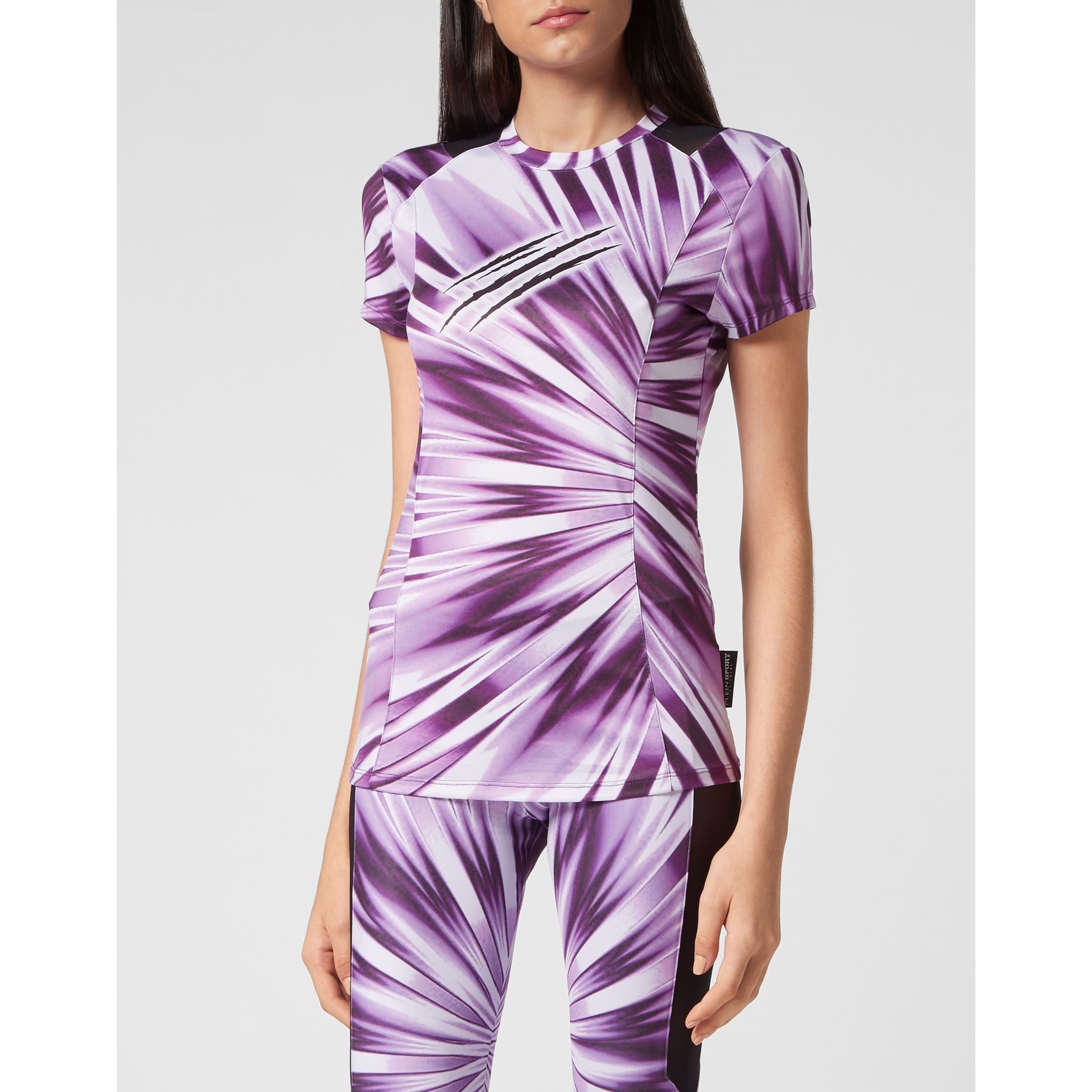 PLEIN SPORT Camiseta Cuello Redondo SCRATCH