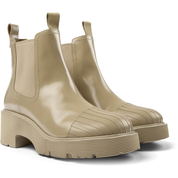 CAMPER Milah - Stivaletti Beige Donna