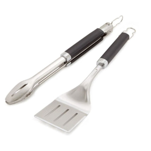 Ustensile barbecue WEBER pince et spatule
