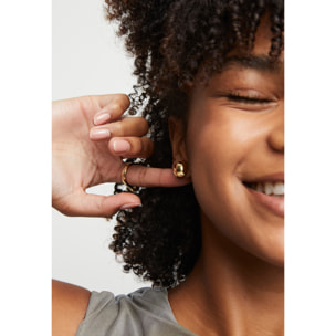 Pendiente SER INTRÉPIDA ORO U