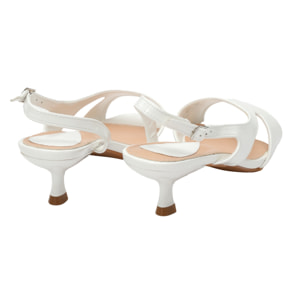 Sandali cinturino regolabile - tacco 6,0 cm