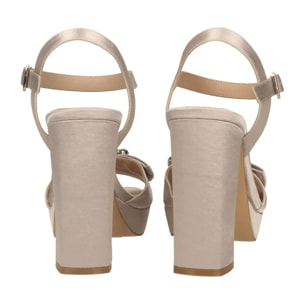 Sandali Donna Tata Italia Argentato