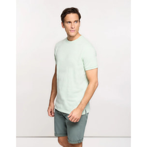 Camiseta Manga Corta Verde - Tabio