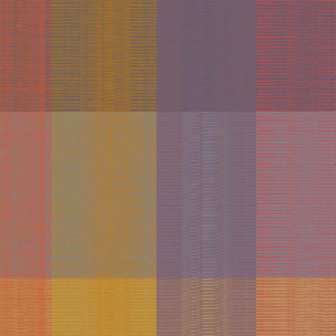 Serviette pur coton motif jacquard violet Mille ecossais velvet