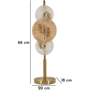 LAMPADA DA TAVOLO OSAKA CM 20X18X66