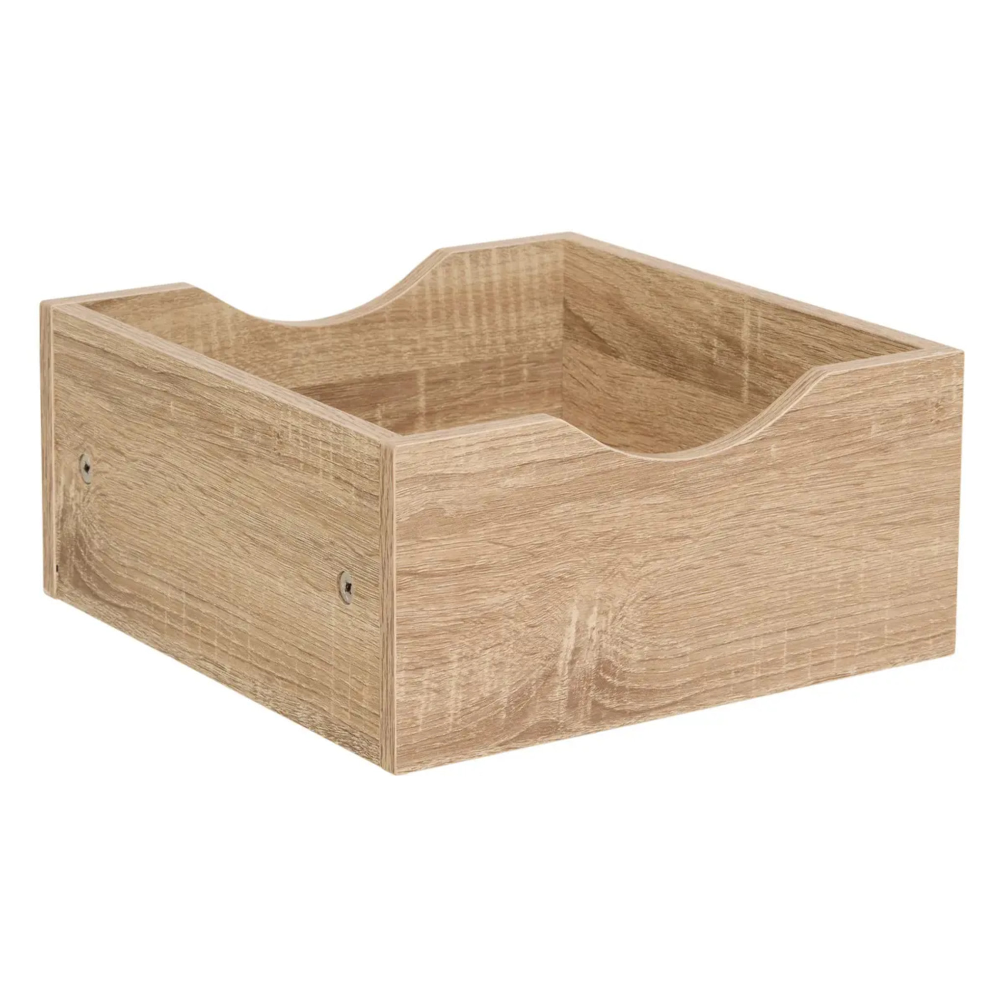 Tiroir et étagère 31cm "Mix N' Modul" effet chêne naturel
