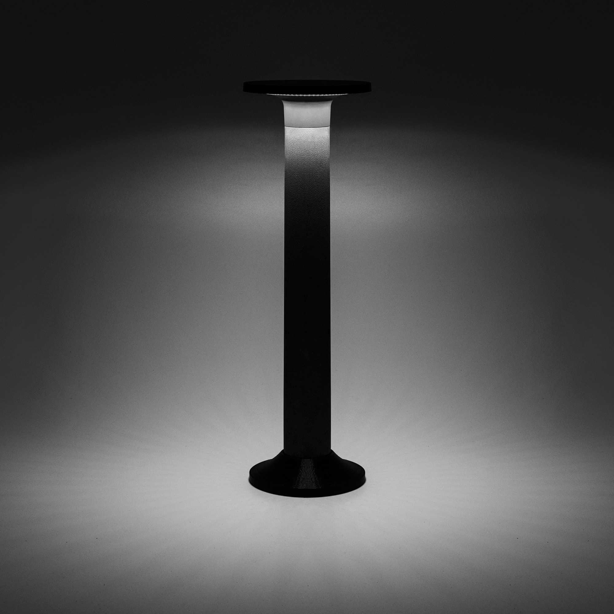 Forlight Baliza Ip44 Yika Led 6,3W 3000K Negro 677Lm