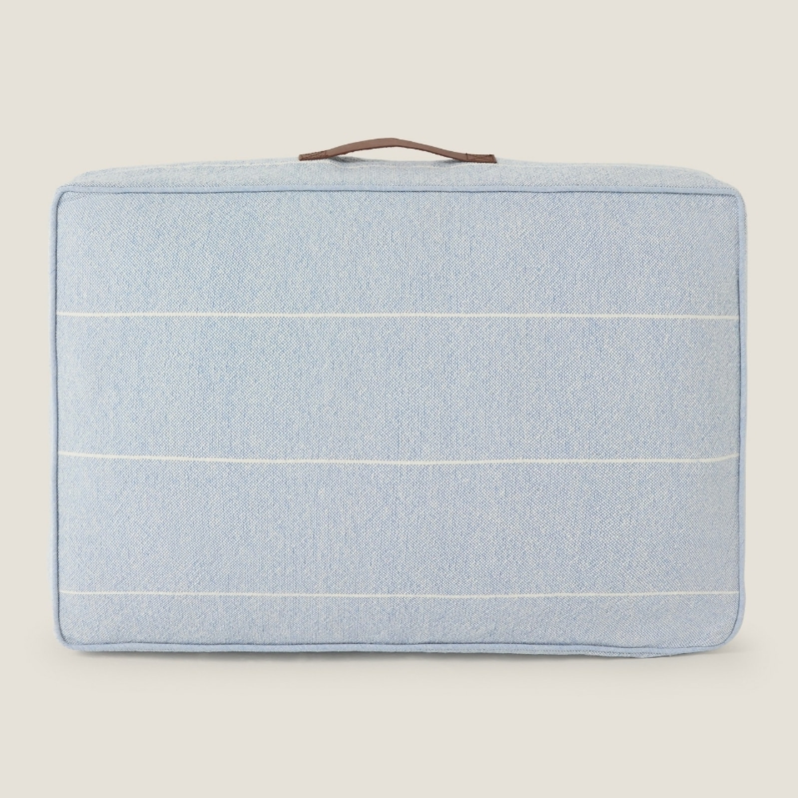 Funda cojín palet rayas Bolrichi color azul