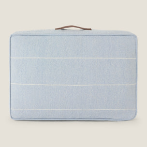 Funda cojín palet rayas Bolrichi color azul