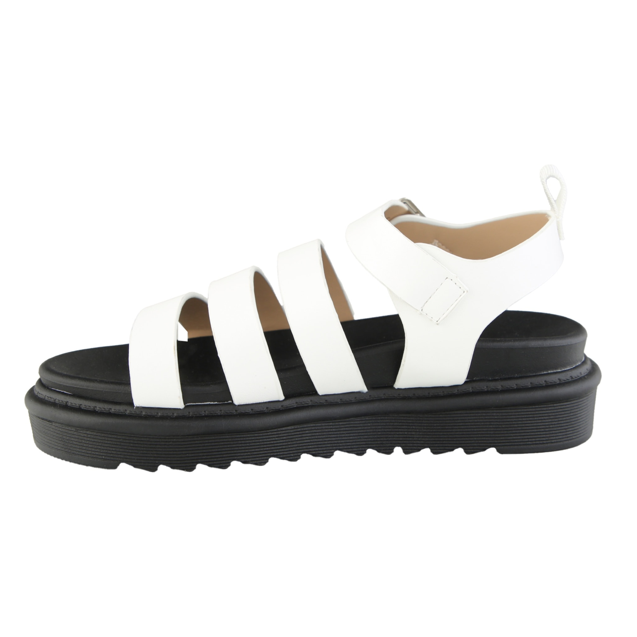 Sandali platform con fasce