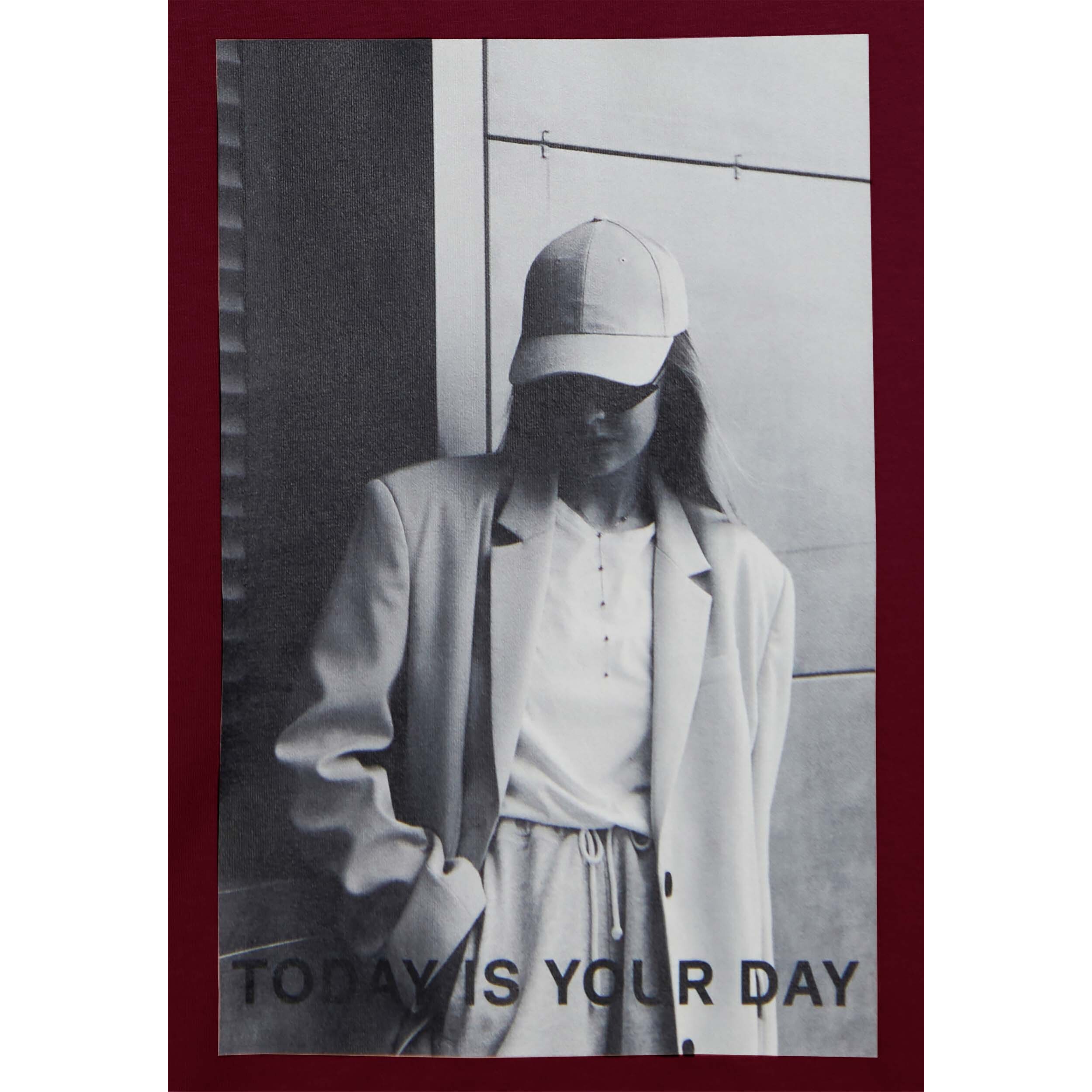 T-shirt donna regular con stampa fotografica