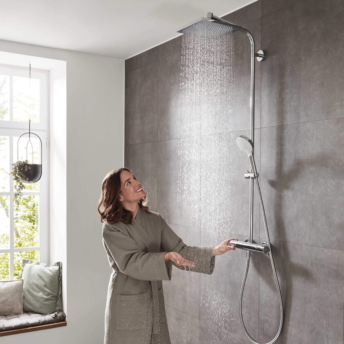 Colonne de douche Crometta E 1jet chromé - HANSGROHE - 27271000