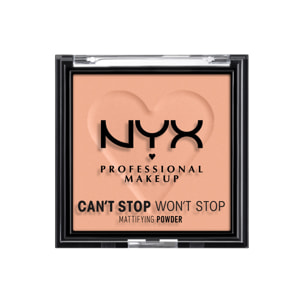 NYX Professional Makeup Can't Stop Won't Stop Poudre Peach