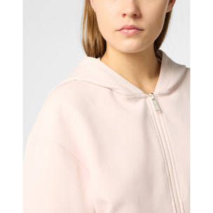 PLEIN SPORT Zip Hoodie Icon Scratch