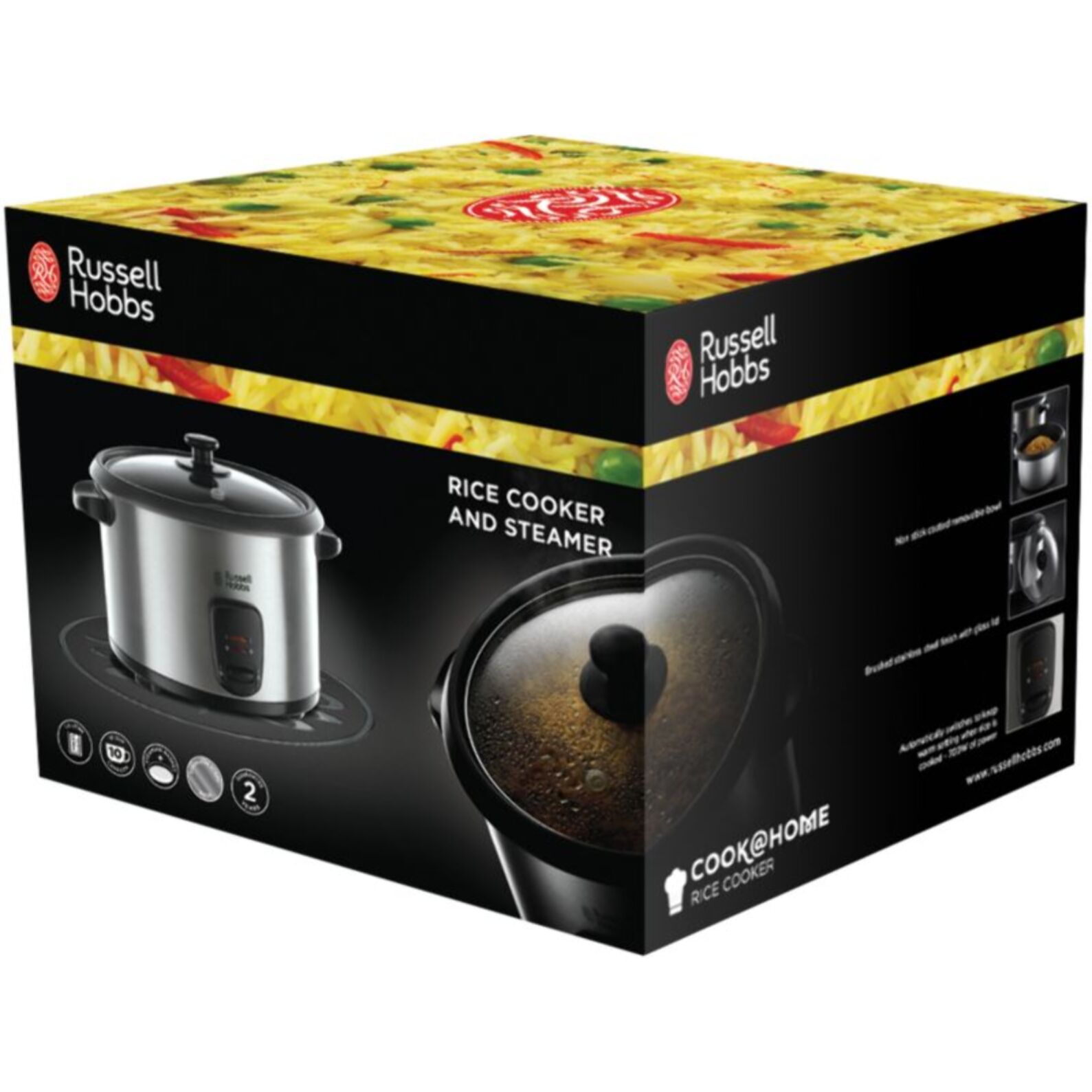 Cuiseur riz RUSSELL HOBBS Cook@Home 19750-56