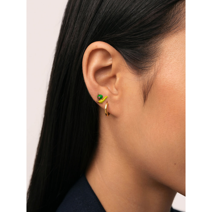 Pendiente Suelto Gilda Baño Oro