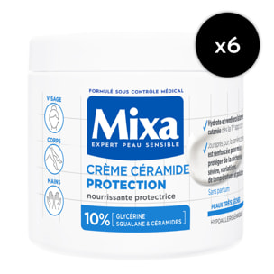 Lot de 6 - Crème Céramide Protection 400ml
