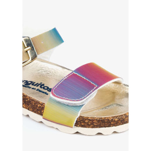 Sandali Bio per ragazze multicolori