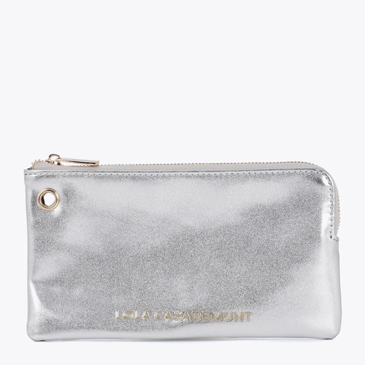 Portafoglio doppio con ciondolo LC