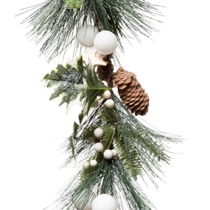 Guirlande bois rondins et branches 1 m naturel