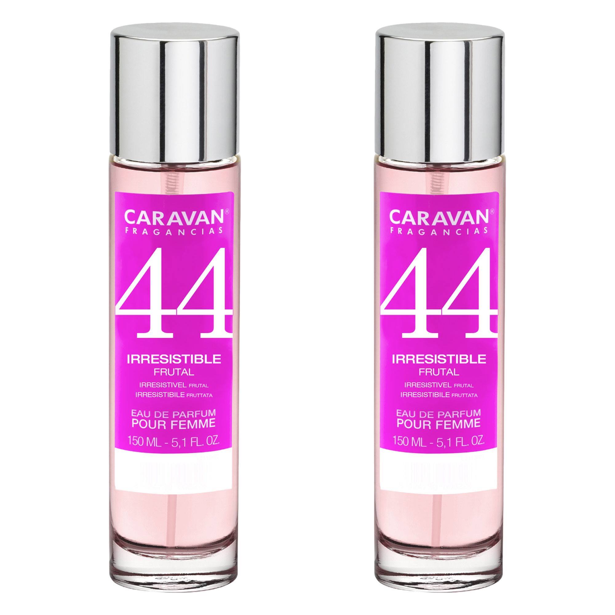 Caravan fragancias - caja de regalo con 2 perfumes nº44 de 150 ml, para mujer