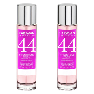 Caravan fragancias - caja de regalo con 2 perfumes nº44 de 150 ml, para mujer