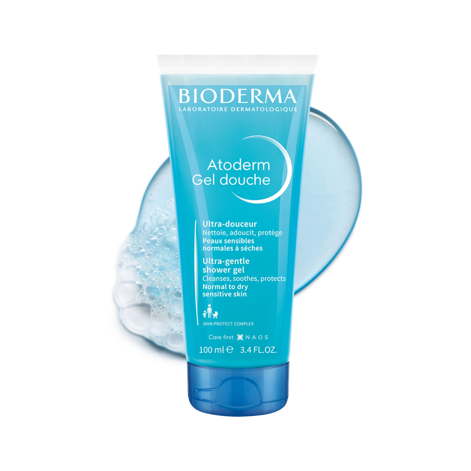 Atoderm Gel Douche - Ultra-Douceur Peaux Sensibles Normales à Sèches