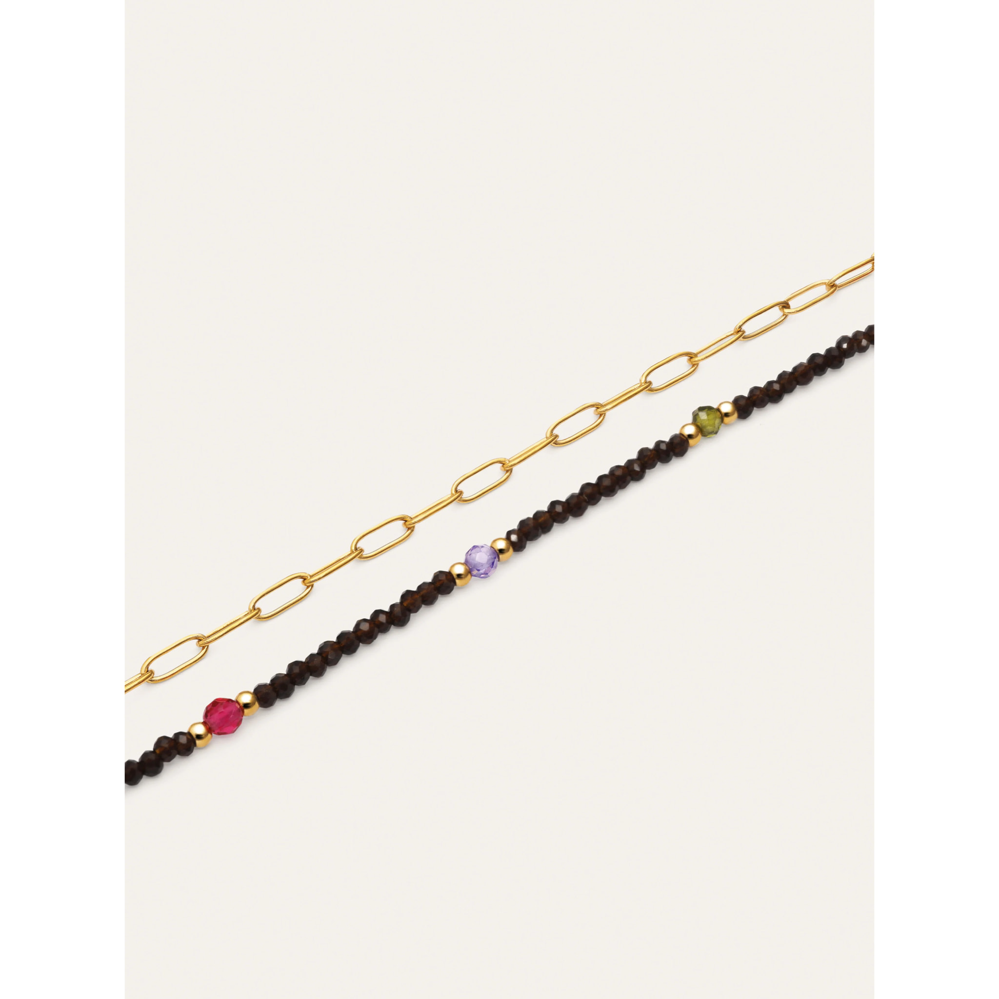 Collana Long Winter Glam Acciao Placcato Oro