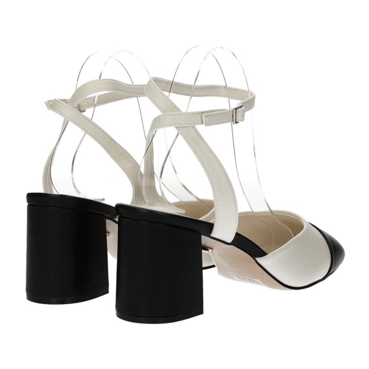 Décolleté sling back Donna Tata Italia Nero