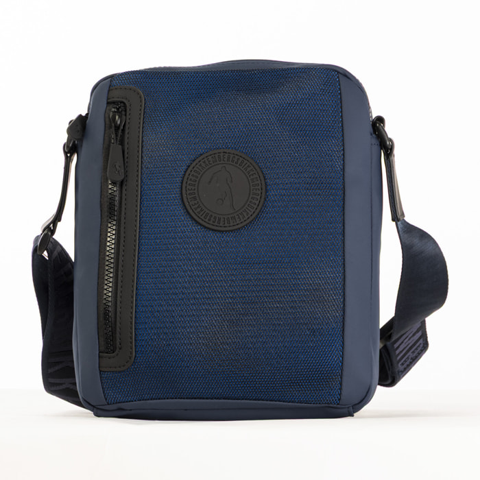 BIKKEMBERGS borsello uomo blu