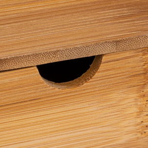 Organiseur 2 tiroirs/ 6 compartiments Bambou