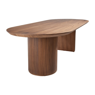 Mesa comedor ovalada 240x105x75cm