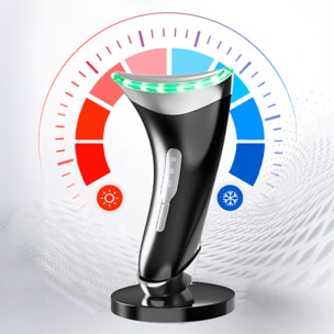 Dispositivo de belleza 3 en 1 con LED, EMS, calor.
