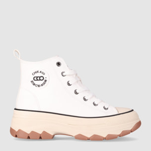 Deportivos - Blanco - Tacón: 5 cm