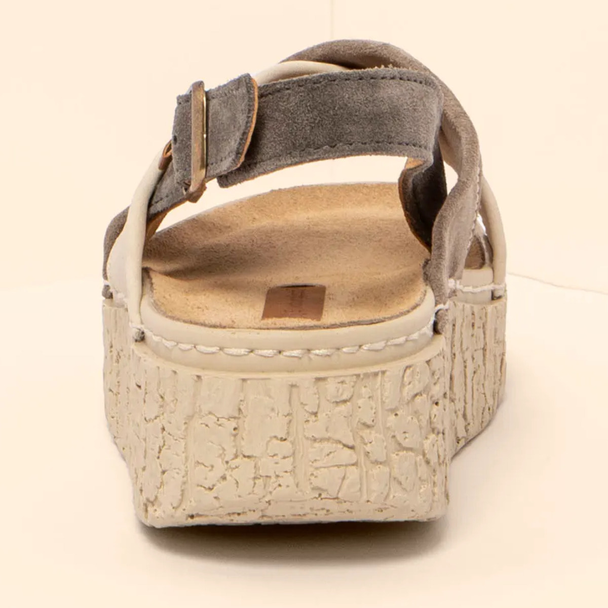Sandalias N5972 MULTI LEATHER MULTI CREAM / SHINRIN color Multi cream