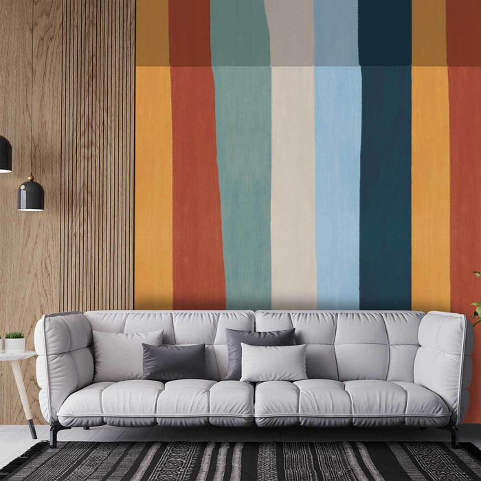 Papier peint, automne Intissé