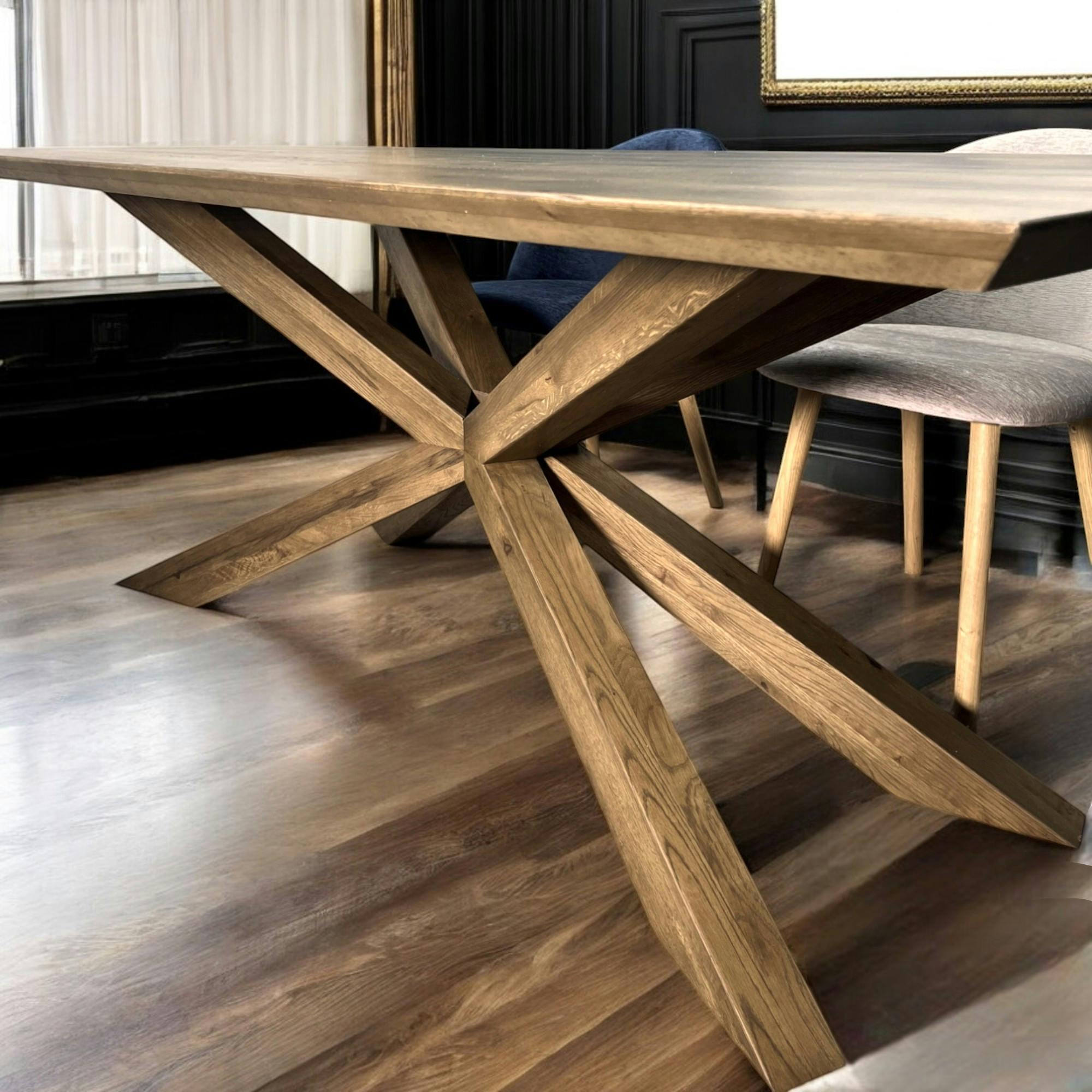 Table mikado en chêne 200 cm MANHATTAN